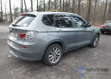 2014 BMW X3 xDrive28I z USA, uszkodzony, nr VIN 5UXWX9C5XE0D36538